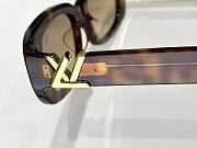 Colestore Louis Vuitton LV Go-14 Oval Sunglasses Dark Tortoise - 6