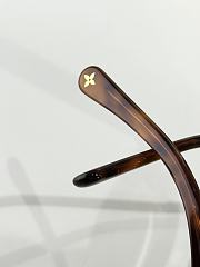 Colestore Louis Vuitton LV Go-14 Oval Sunglasses Dark Tortoise - 5