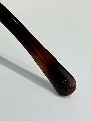 Colestore Chanel Shield Sunglasses Nylon Dark Dark Havana - 6