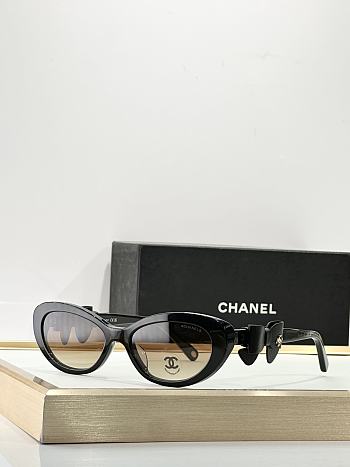 Colestore Chanel Cat Eye Bow Sunglasses