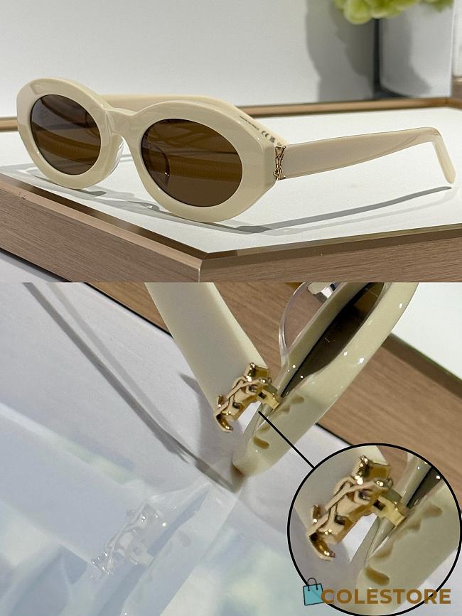 Colestore YSL Saint Laurent Eyewear SL M136 Oval-Frame Sunglasses - 1