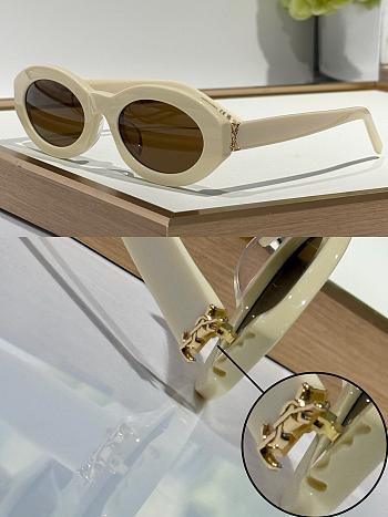 Colestore YSL Saint Laurent Eyewear SL M136 Oval-Frame Sunglasses