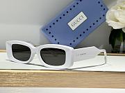 Colestore Gucci Eyewear Lens-decal Rectangle-Frame Sunglasses - 5