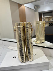 Colestore Givenchy Shark Lock in Gold Boots - 4