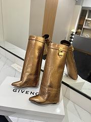 Colestore Givenchy Shark Lock in Python Bronze Boots - 3