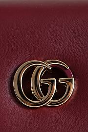 Colestore Gucci GG Milano Mini Top Handle Rosso Ancora 21x12.5x4.5cm - 2