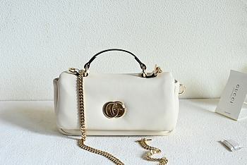 Colestore Gucci GG Milano Mini Top Handle White 21x12.5x4.5cm