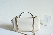 Colestore Gucci GG Milano Mini Top Handle White 21x12.5x4.5cm - 5
