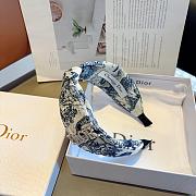 Colestore Dior Toile de Jouy Print Headband - 3