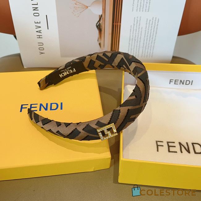 Colestore Fendi FF Monogram Headband - 1