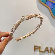 Colestore Chanel Pearl-Embellished Headband - 5