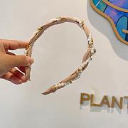 Colestore Chanel Pearl-Embellished Headband - 4