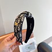 Colestore Dior Oblique Jacquard Pattern Headband - 5