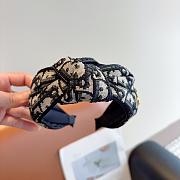 Colestore Dior Oblique Jacquard Pattern Headband - 4