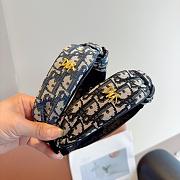 Colestore Dior Oblique Jacquard Pattern Headband - 3