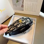 Colestore Dior Oblique Jacquard Pattern Headband - 2