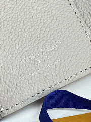 Colestore Louis Vuitton Victorine Monogram Empreinte Mist Grey Wallet 12 x 9.5 x 1.5cm - 4