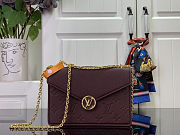 Colestore Louis Vuitton Wallet On Chain Rosy Garnet 19.5 x 13.5 x 6.5cm - 1