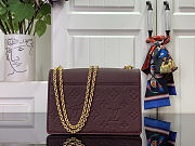 Colestore Louis Vuitton Wallet On Chain Rosy Garnet 19.5 x 13.5 x 6.5cm - 4