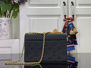 Colestore Louis Vuitton Wallet On Chain Rosy Black 19.5 x 13.5 x 6.5cm - 6