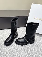 Colestore Dior D-Quest Boot Black Grained Calfskin - 4