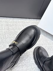 Colestore Dior D-Quest Boot Black Grained Calfskin - 3