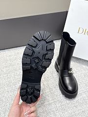 	 Colestore Dior D-Quest Ankle Boot Black Calfskin - 6