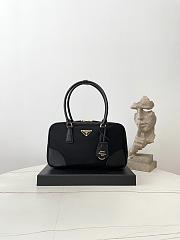 Colestore Prada Re-Edition 1978 Medium Re-Nylon and Saffiano Leather Two-handle Bag Black 30×17.5×9cm - 1