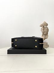 Colestore Prada Re-Edition 1978 Medium Re-Nylon and Saffiano Leather Two-handle Bag Black 30×17.5×9cm - 6