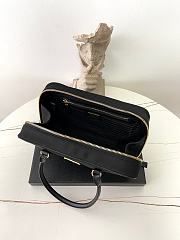 Colestore Prada Re-Edition 1978 Medium Re-Nylon and Saffiano Leather Two-handle Bag Black 30×17.5×9cm - 4