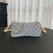 Colestore Louis Vuitton Venice Monogram Denim Grey 13.5 x 6.5 x 24.5cm - 4