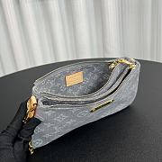 Colestore Louis Vuitton Venice Monogram Denim Grey 13.5 x 6.5 x 24.5cm - 2