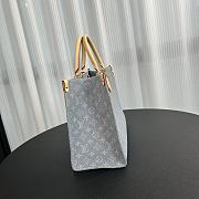 Colestore Louis Vuitton OnTheGo MM Monogram Denim Grey 32×26×15cm - 2