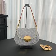 Colestore Louis Vuitton Sunset Monogram Grey Denim 27x18x3cm - 1