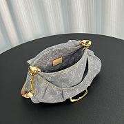 Colestore Louis Vuitton Sunset Monogram Grey Denim 27x18x3cm - 3