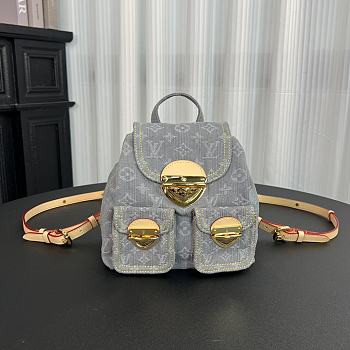 Colestore Louis Vuitton Venice Monogram Denim Grey 24x26x7 cm