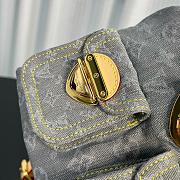 Colestore Louis Vuitton Venice Monogram Denim Grey 24x26x7 cm - 3