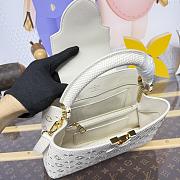 Colestore Louis Vuitton Capucines BB BRODERIE ANGLAISE White 27 x 18 x 9 cm - 5