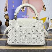 Colestore Louis Vuitton Capucines BB BRODERIE ANGLAISE White 27 x 18 x 9 cm - 3