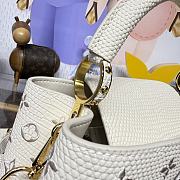 Colestore Louis Vuitton Capucines BB BRODERIE ANGLAISE White 27 x 18 x 9 cm - 2