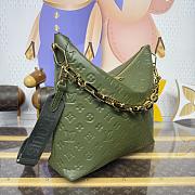 Colestore Louis Vuitton Coussin Hobo MM Green 38x33x10cm - 5