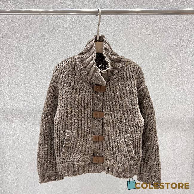 Colestore Ralph Lauren Cashmere-Blend Donegal Cardigan  - 1
