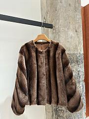 Colestore FireLady Fur Purple Label Round-Neck Mink Coat - 6