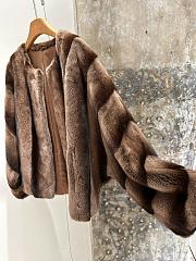 Colestore FireLady Fur Purple Label Round-Neck Mink Coat - 4