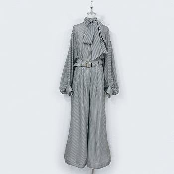 Colestore Zimmermann Hypnotic Striped Blouse + Leg Pant