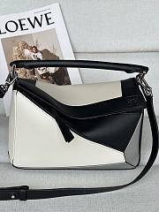 Colestore Loewe x Albers Small Puzzle Bag in Nappa Calfskin Grey/Light Ghost 24x16.5x10.5cm - 1