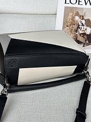 Colestore Loewe x Albers Small Puzzle Bag in Nappa Calfskin Grey/Light Ghost 24x16.5x10.5cm - 2