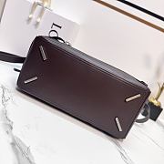Colestore Loewe Large Puzzle Biker Bag Brown 33x14.7x21.5cm - 4