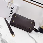 Colestore Loewe Small Madrid bag in Supple Calfskin Brown 23.5x10x19cm  - 6