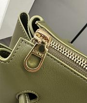 Colestore Loewe Medium Madrid bag in Supple Calfskin Green 28.5x11x23cm - 6